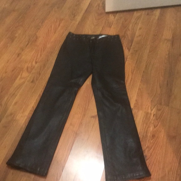 Harley Davidson leather pants - Picture 1 of 6